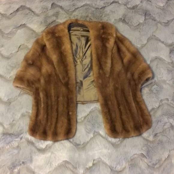 Jackets & Blazers - Vintage Mink Stole